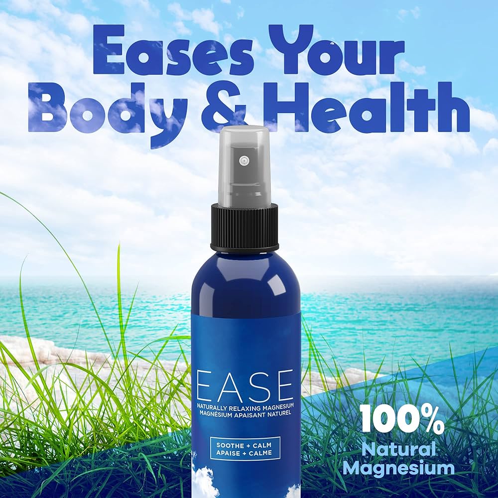 No Itch Topical Magnesium Oil Sleep Spray by Activation Products - 90 Day Supply Magnesium Spray for Restless Leg Cramps, Muscle Relief, Joint Health and Sleep Support - 8 fl oz