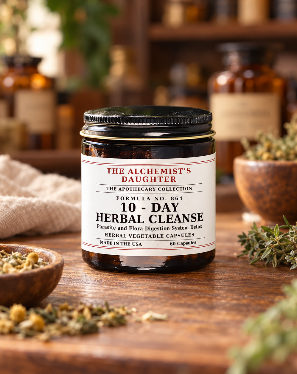 10-Day Herbal Cleanse - The Alchemist's Daughter Apothecary Collection