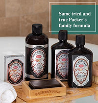 Packer's Pine Tar Soap | The Original Mens Body Soap Made With Natural Pine Tar and Pine Oils | All Natural Mens Soap Bar & Camping Soap | Paraben, Sulfate, and Creosote Free Soap - (3 Pack)