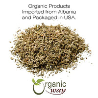 Organic Way Sage Leaf Cut & Sifted (Salvia Officinalis) | Herbal Tea - European Wild - Harvest | Organic & Kosher Certified | Raw, Vegan, Non GMO & Gluten Free | USDA Certified | Origin - Albania (1/4LBS | 4Oz)