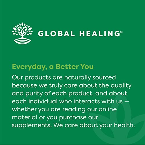 Global Healing Organic Turmeric Curcumin Supplement with Black Pepper Extract Liquid Drops to Support Joint Mobility Relief and Digestive Health Multi Turmeric Supplement- 2 Fl Oz