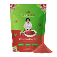 Neovida Cascara Clarity, Coffee Cherry Powder, All Natural Antioxidant Boost Powder Made from Coffee Cherries, Superfood Powder for Smoothies, Coffee Fruit Extract, Coffeeberry (10 Servings)