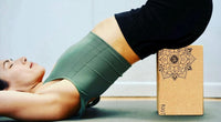 Ultimate Eco-Friendly Yoga Blocks | Pack of 2 | Cork Blocks - Non-Slip, Lightweight, and Moisture-Proof | Better Support, Balance & Comfort