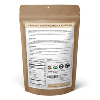 SPICY ORGANIC Ashwagandha Root Powder 16 oz. – Pure and Raw Indian Ginseng (Withania Somnifera) - A Versatile Alternative for Supplements, Herbal Teas, and More, USDA Certified Organic, Non-GMO