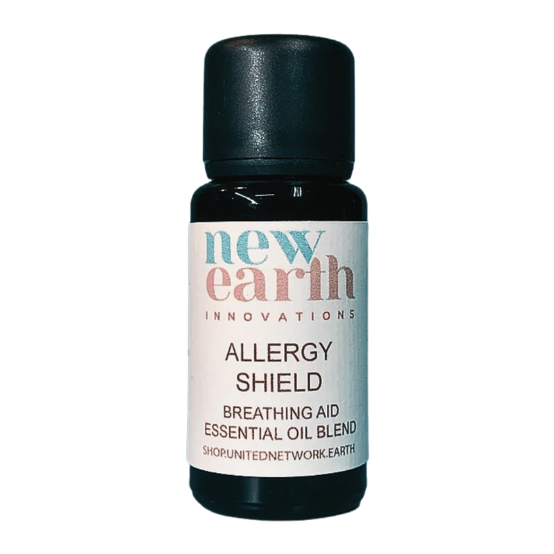 "Allergy Shield" Breathing Aid Essential Oil Blend - 15ml Euro Dropper Bottle