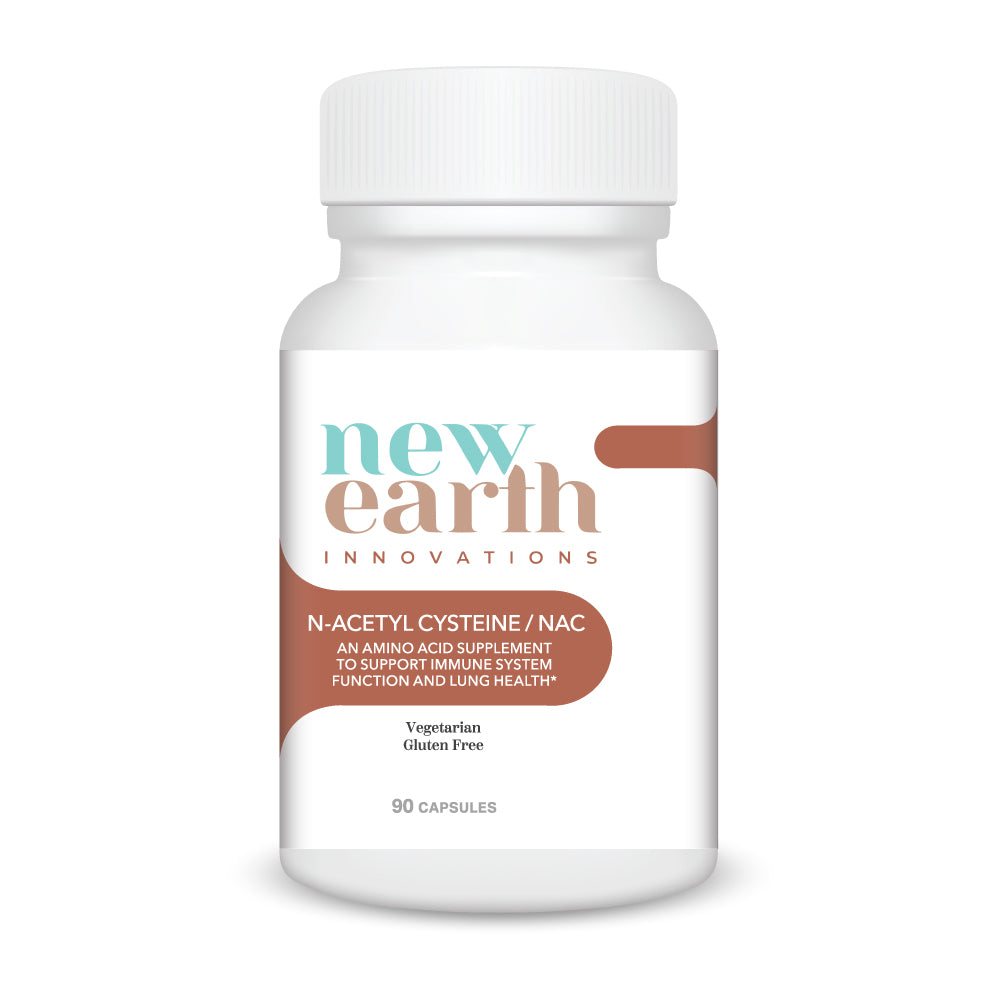 N-Acetyl Cysteine / NAC - New Earth Innovations Supplements