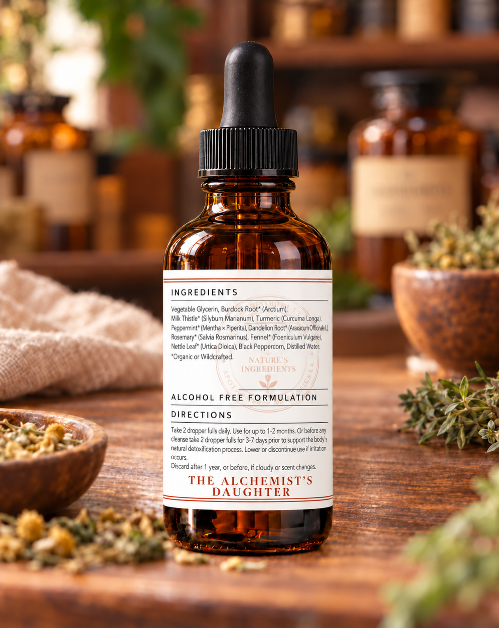 Clear Pathways Detox Support - The Alchemist's Daughter Apothecary Collection