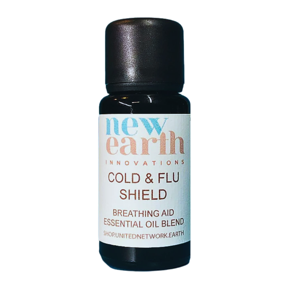 "Cold and Flu Shield" Breathing Aid -15ml Euro Dropper Bottle
