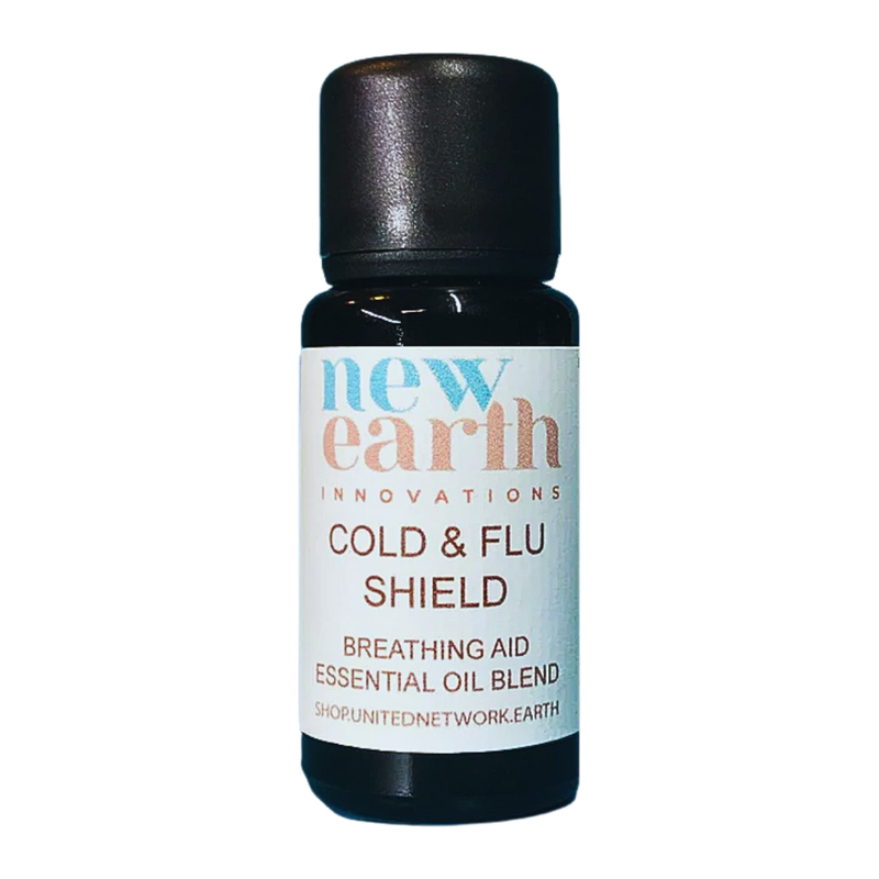"Cold and Flu Shield" Breathing Aid -15ml Euro Dropper Bottle