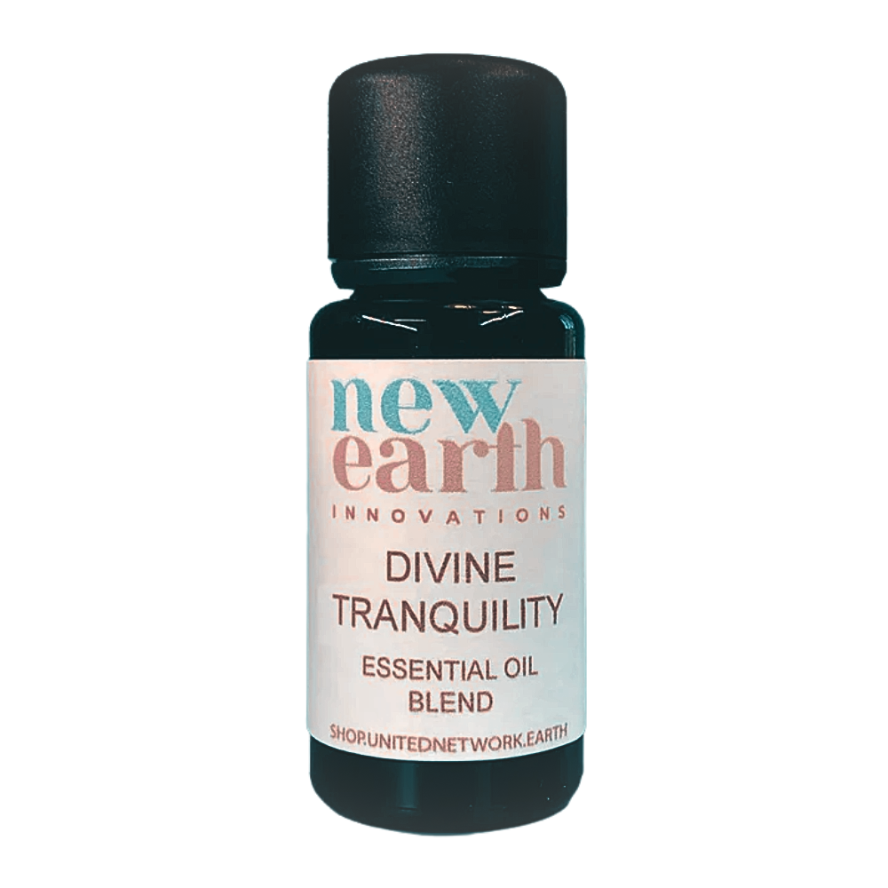 Essential Oil Divine Tranquility Blend - 15ml Euro Dropper Bottle