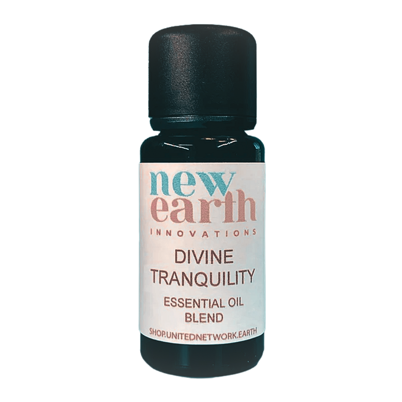 Essential Oil Divine Tranquility Blend - 15ml Euro Dropper Bottle