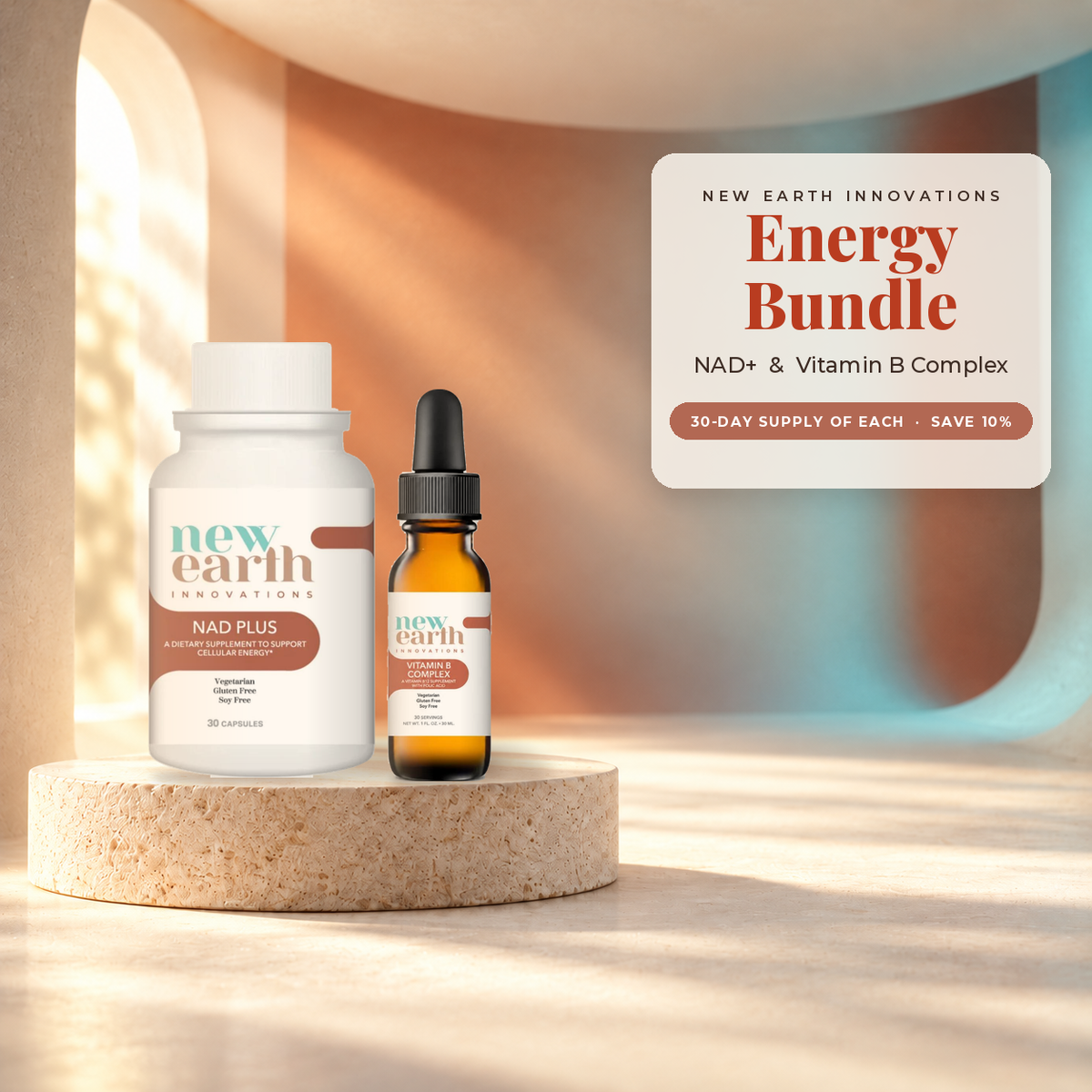Energy Bundle — NAD+ & Vitamin B Complex