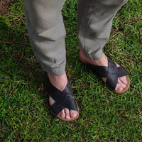 Grounding & Earthing Barefoot Crossover Sandals for Men