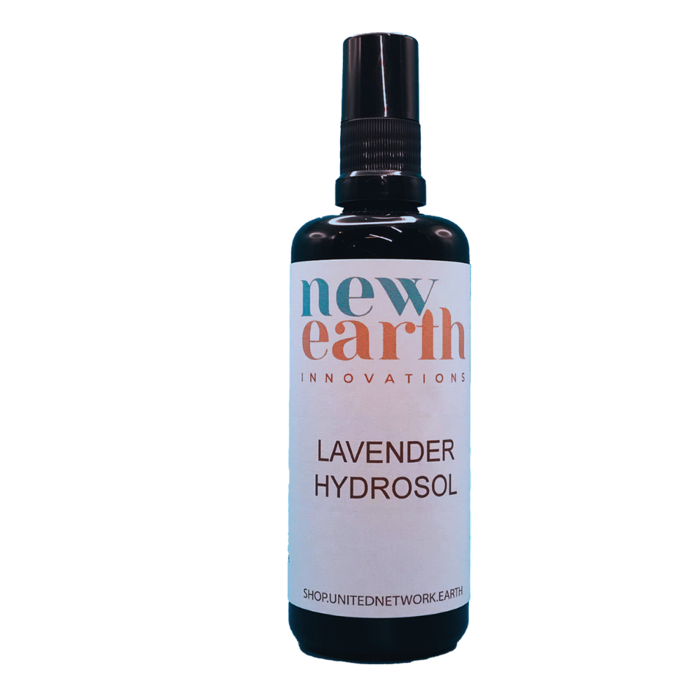 Organic Lavender Hydrosol - 100ml Mist/Spray Bottle