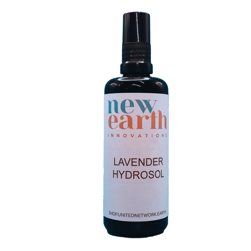 Organic Lavender Hydrosol - 100ml Mist/Spray Bottle