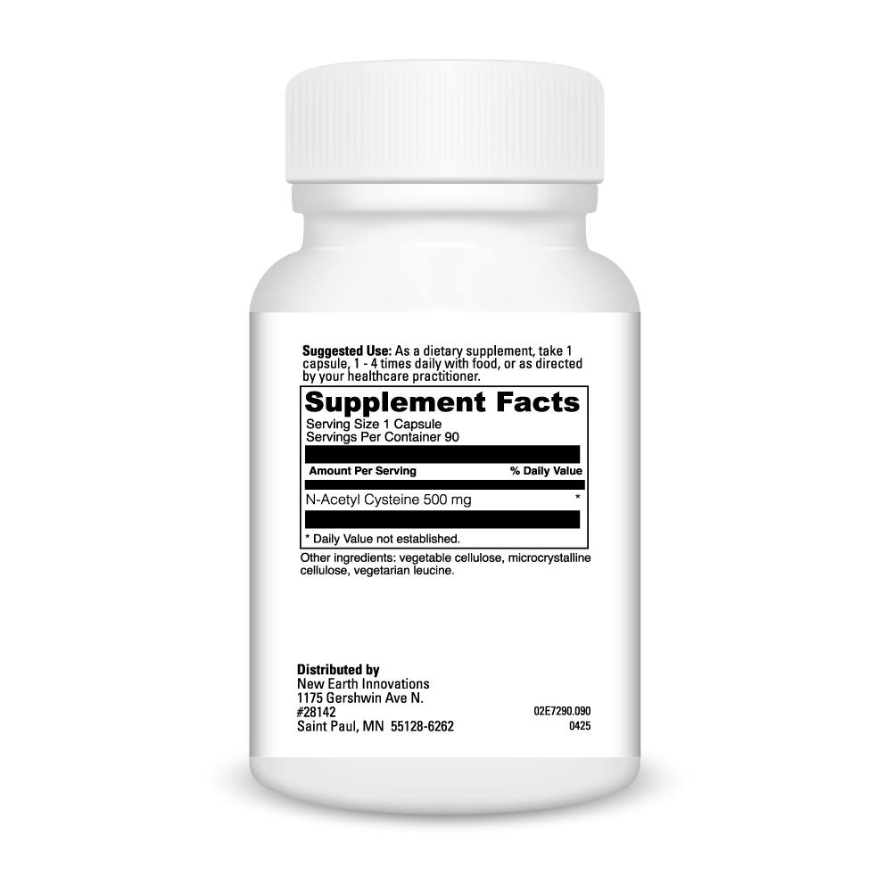 N-Acetyl Cysteine / NAC - New Earth Innovations Supplements