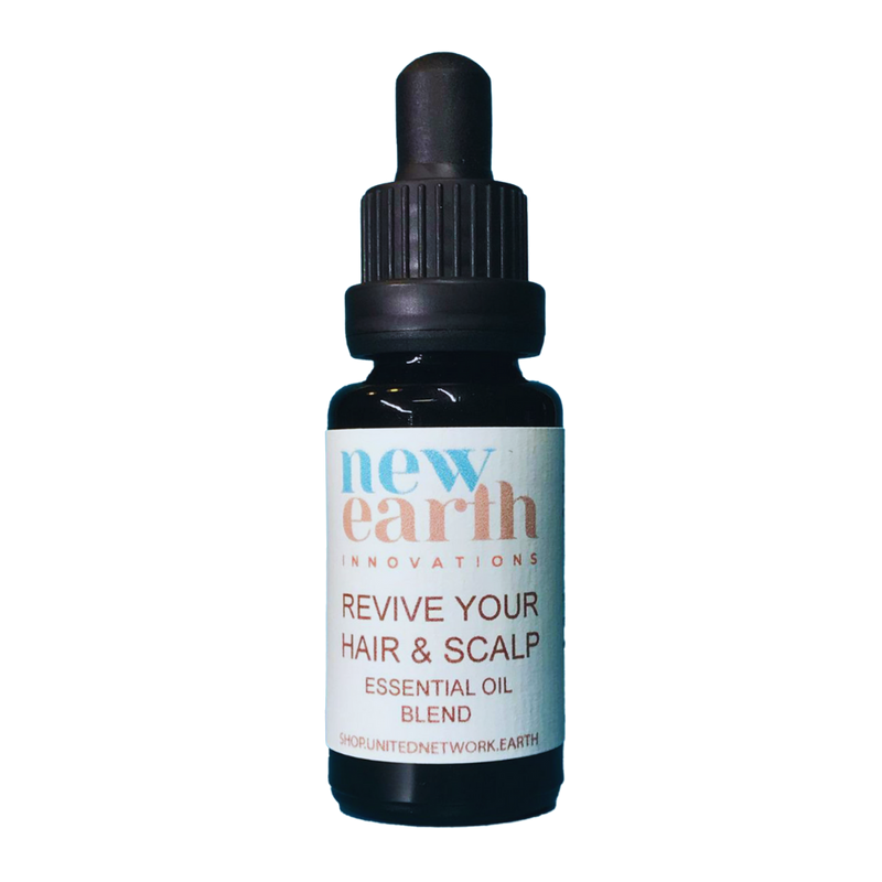 "Revive Your Hair and Scalp" Essential Oil Blend - 15ml Pipette Dropper Bottle