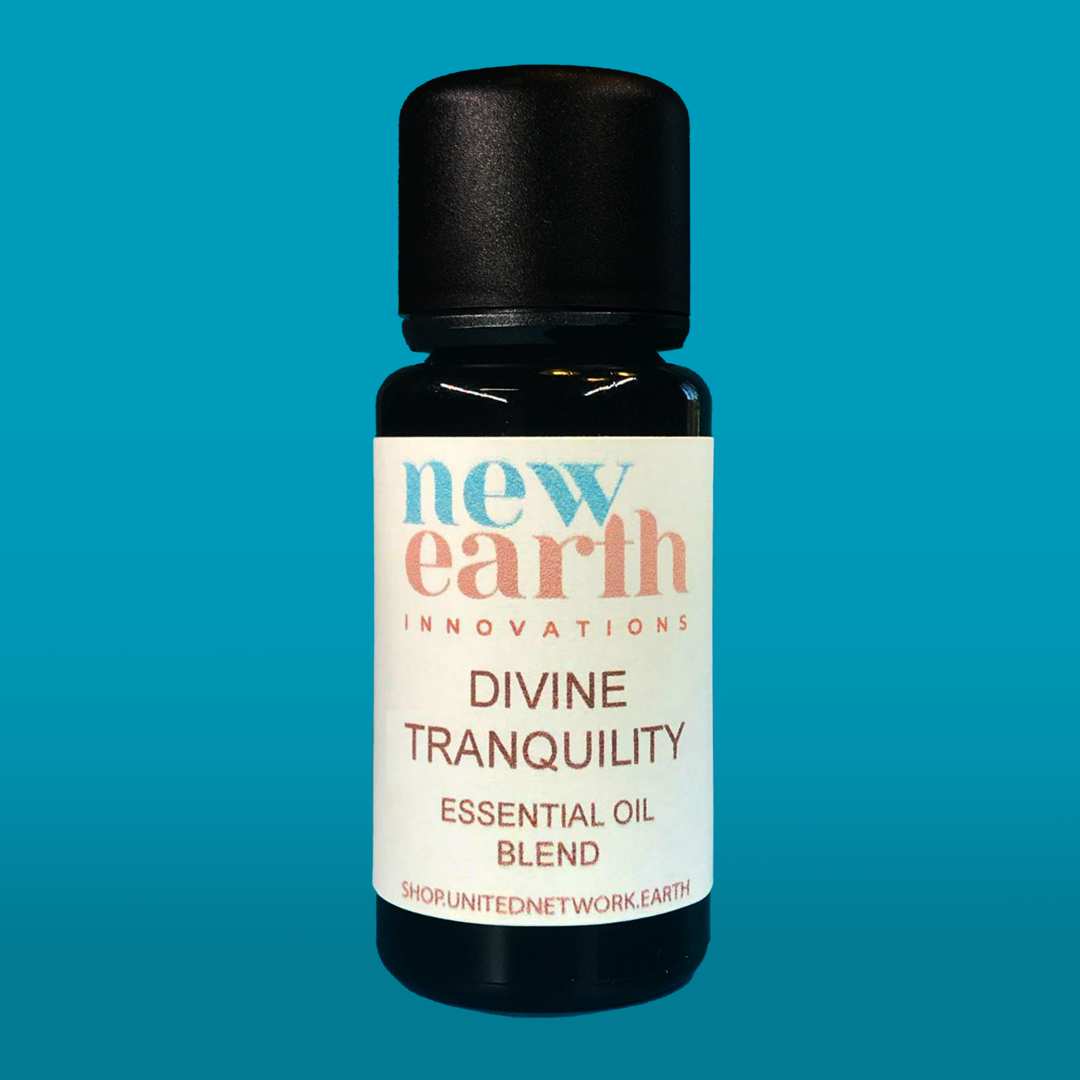 Essential Oil Divine Tranquility Blend - 15ml Euro Dropper Bottle