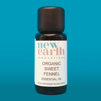 Essential Oil Organic Fennel - 15ml Euro Dropper Bottle