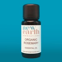 Essential Oil Organic Rosemary - 15ml Euro Dropper Bottle