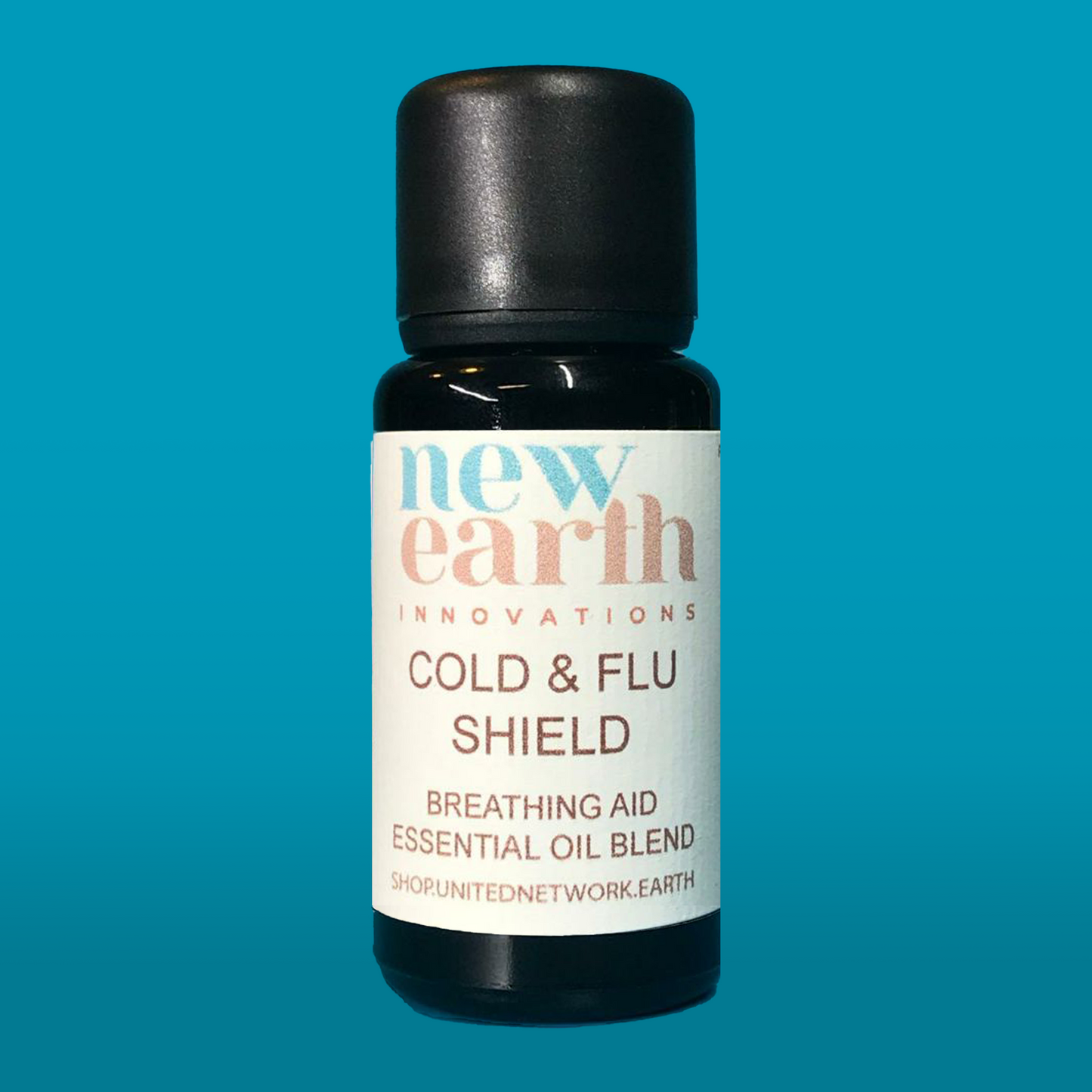 "Cold and Flu Shield" Breathing Aid -15ml Euro Dropper Bottle