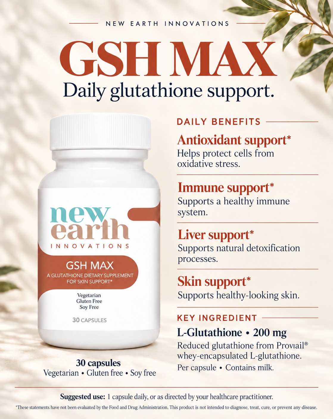 GSH-MAX Bioavailable Glutathione