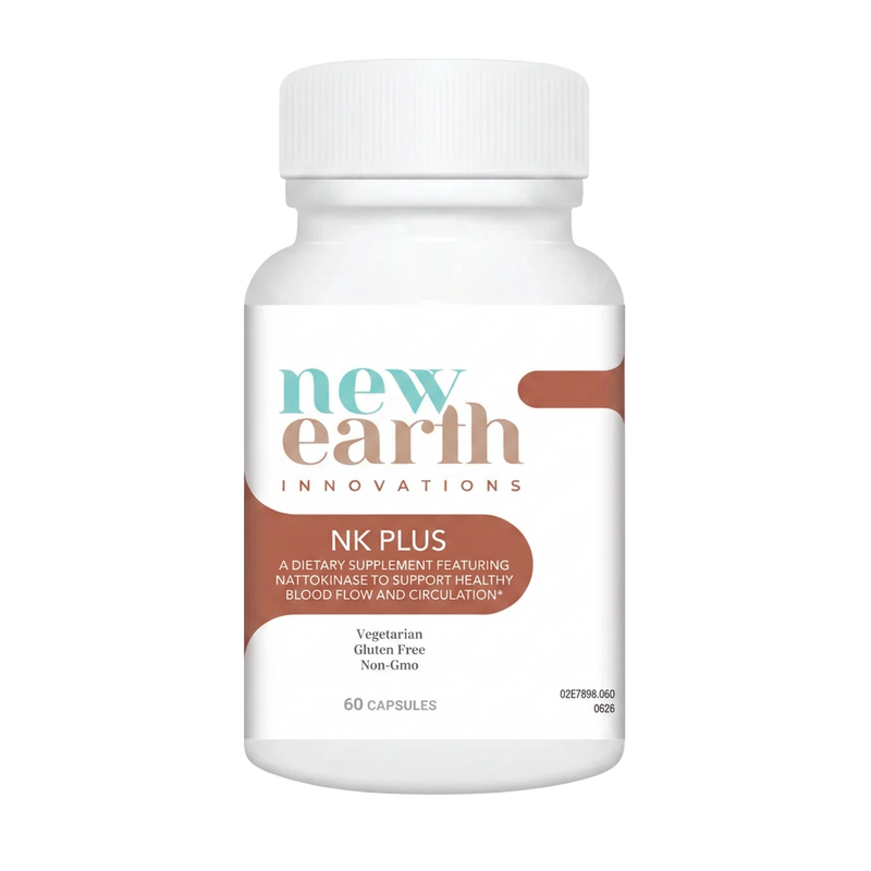 NEW! NK-Plus Featuring Nattokinase, Rutin and Serratiopeptidase