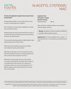 NAC (N-Acetyl Cysteine)