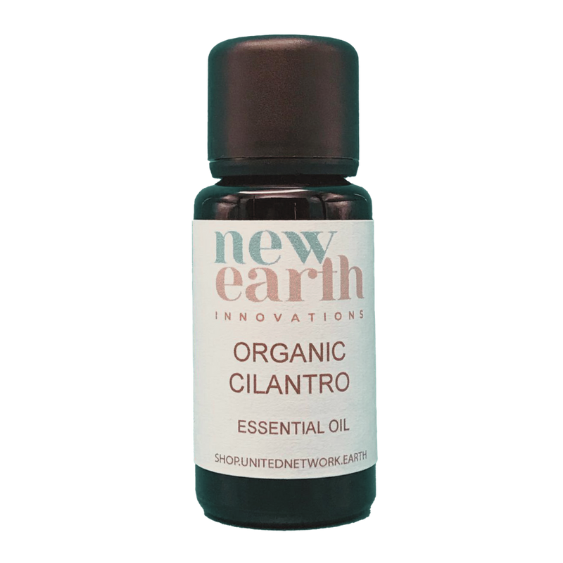 Essential Oil Organic Cilantro - 15ml Euro Dropper Bottle