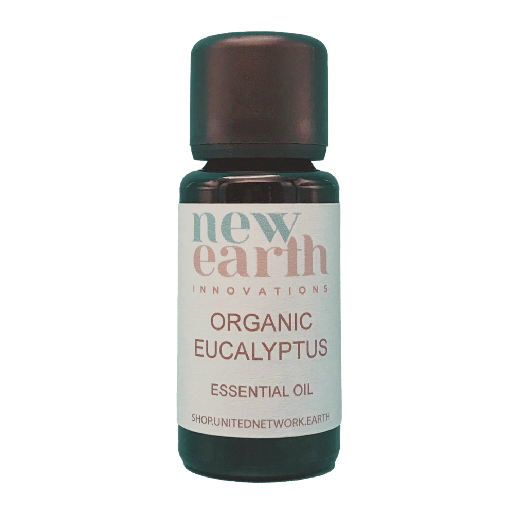 Essential Oil Organic Eucalyptus - 15ml Euro Dropper