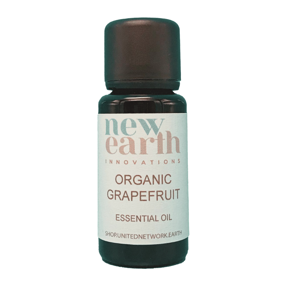 Essential Oil Organic Grapefruit - 15ml Euro Dropper Bottle