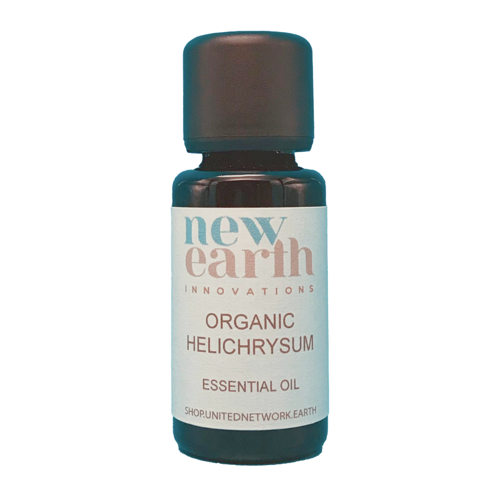 Essential Oil Organic Helichrysum - 15ml Euro Dropper Bottle