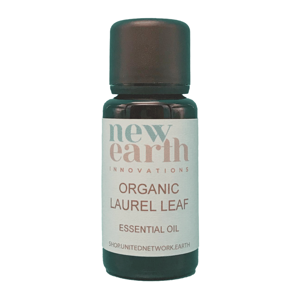 Essential Oil Organic Laurel Leaf (Bay Laurel) - 15ml Euro Dropper Bottle