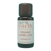 Essential Oil Organic Laurel Leaf (Bay Laurel) - 15ml Euro Dropper Bottle