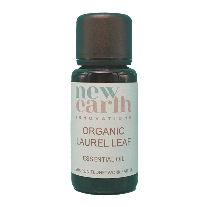 Essential Oil Organic Laurel Leaf (Bay Laurel) - 15ml Euro Dropper Bottle