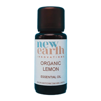 Essential Oil Organic Lemon - 15ml Euro Dropper