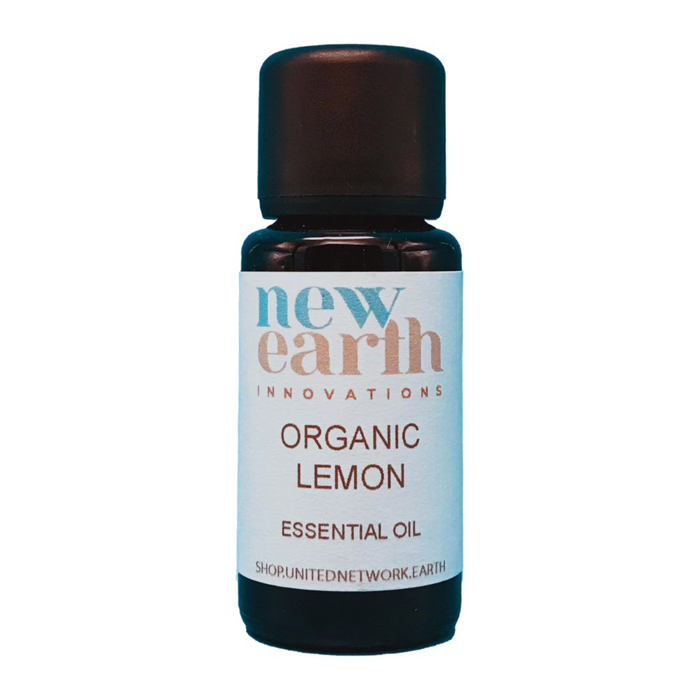 Essential Oil Organic Lemon - 15ml Euro Dropper