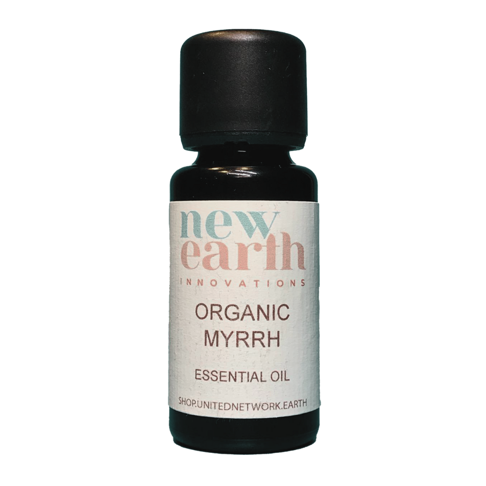 Essential Oil Organic Myrrh - 15ml Euro Dropper Bottle