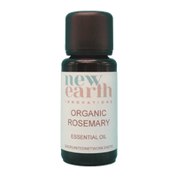 Essential Oil Organic Rosemary - 15ml Euro Dropper Bottle