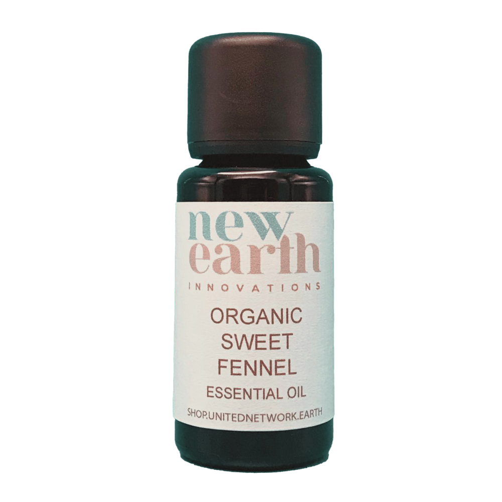 Essential Oil Organic Fennel - 15ml Euro Dropper Bottle