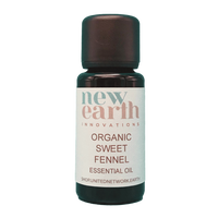 Essential Oil Organic Fennel - 15ml Euro Dropper Bottle