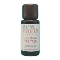 Essential Oil Organic Tea Tree - 15ml Euro Dropper Bottle