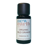 Essential Oil Organic Wild Orange - 15ml Euro Dropper Bottle