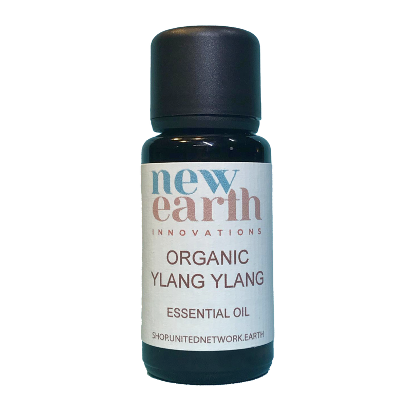 Essential Oil Organic Ylang Ylang - 15ml Euro Dropper Bottle