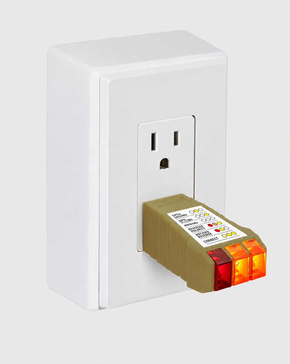 Outlet Checker U.S. - Detect Grounding (Type B Wall Outlets)