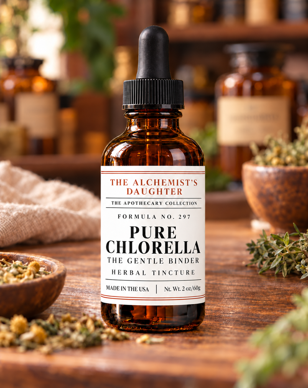 Pure Chlorella - The Alchemist's Daughter Apothecary Collection