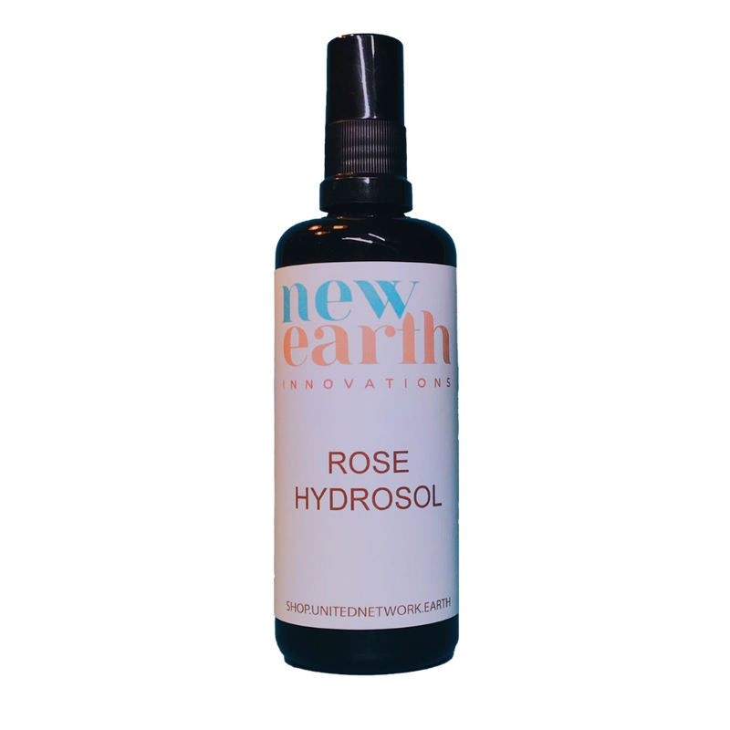 Organic Rose Hydrosol - 100 ml Mist/Spray Bottle