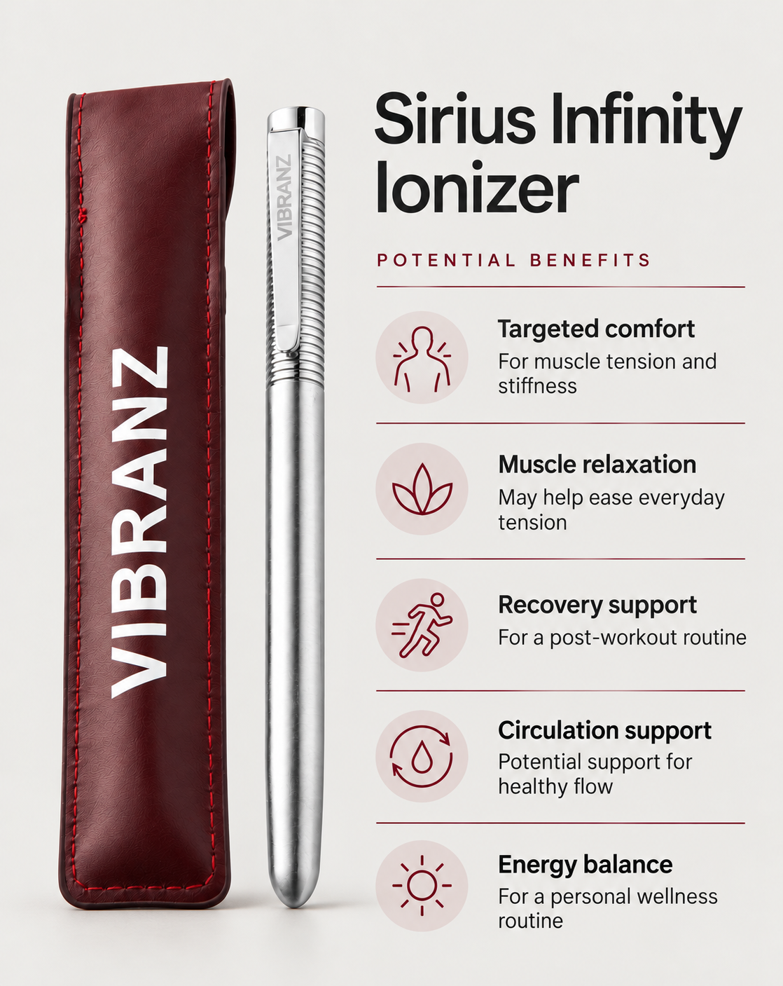 Sirius Infintiy Ionizer