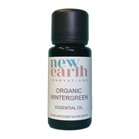 Essential Oil Organic Wintergreen - 15ml Euro Dropper Bottle