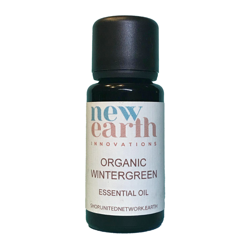 Essential Oil Organic Wintergreen - 15ml Euro Dropper Bottle